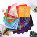 Polyester Paisley Cashew Flower Square Scarf Hip Hop Outdoor Cycling Bandana Headscarf_viptrois.com