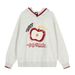 Creative Flocked Embroidery Hoodie Loose Casual Men's Design Vibe Trendy Streetwear Sweatshirt_viptrois.com