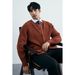 Monochrome Man- Autumn Wintr Nw Knittd Swatr Cardigan Jackt For Mn, Warm And Matur British Styl Businss Forign Trad_viptrois.com