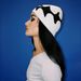 Women's Hats Personality Warm Knitted Hat Autumn And Winter Jacquard Men And Women Retro Street Casual Face Small Pullover Cold Hat_viptrois.com