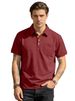 2026 Spring/Summer Men's Collar-Pocket Solid Color Business Casual Short-Sleeved Loose Polo Shirt Men_viptrois.com