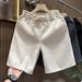 Men's Clothing Men's Casual Shorts Wheat Pattern Summer Style Trendy Brand Five Point Loose Straight Leg Plus Size Athletic Mid Length_viptrois.com