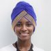 New Forehead Full Diamond Pleated African Ethnic Characteristics Baotou Hat Turban Hat_viptrois.com