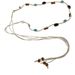 Braided Beaded Waist Chain - Retro Niche Belt For Women, Versatile Decorative Accessory With Design Sense_viptrois.com