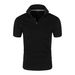 2026 Polo Shirt - Men's Summer Oversized Crew-neck Shirt - Simple Plain Solid-colored Top_viptrois.com