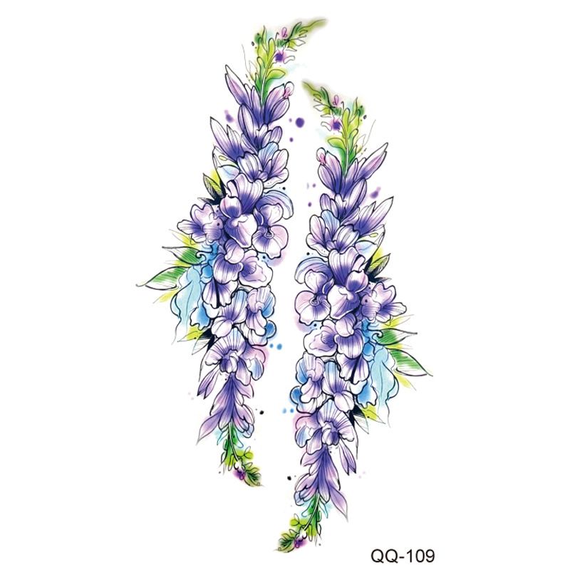 Q 081-120 Small Fresh Waterproof Tattoo Sticker Set Any Combination_viptrois.com