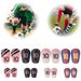 1Pair Mini Football Shin Pad Soccer Training Leg Guard Protective Equipment Wear-resistant Shock Absorbing Leg Protector For Kid_viptrois.com