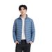 Pure 2025 New Lightweight Jacket Men's Short Stand Collar Autumn Winter 90% White Duck Down Loose Fit Casual Coat Trendy_viptrois.com