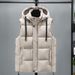 Men's Casual Vest Jacket - Thickened Cotton Padded Sleeveless Coat, Loose Fit, Stylish & Warm Outerwear For Teens & Young Adults_viptrois.com