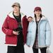 Youthful Korean Style Jacket Men With Drop Shoulder Sleeves, Hooded Cotton Coat Students, Trendy Brand, Casual Loose Fit_viptrois.com