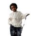 Mother & Kids Jinyong Boys Sweater 2025 Autumn New Korean Version Loose Trendy Children's Knitted Sweater Round Neck Soft Waxy_viptrois.com