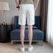 Men's Clothing Trendy Shorts Slim And Versatile Straight 5 Point Pants Casual Trendy Business Handsome Shorts_viptrois.com