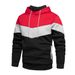 2023 Spring And Autumn Color Block Sweatshirt Men's Sports Top Fashion Versatile_viptrois.com