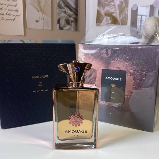 2025 Fashion Limited Style Original Logo Series Amouage Dia Man Male Fragrance Lasting Fragrance Floral Wood Tone Spray Date Holiday Gift Box_viptrois.com