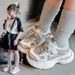 Children's Shoes Spring Children's Dad Shoes Girls Mesh Breathable Big Children's Shoes Mesh Shoes Summer_viptrois.com