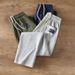 Men's Heavyweight Terry Cloth Sweatpants Trendy Retro Sporty Loose Straight Leg Drawstring Casual Bottoms 340G_viptrois.com