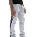 Men's Clothing Spring And Autumn Trousers With Stripes And Drawstrings Slim Fit Sports Trousers_viptrois.com