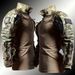 New Frog Suit, Tactical Top, T-shirt, Long-sleeved Camouflage Suit, CS Motorcycle Man, Dark Night Army Fan Set, Instructor Assault_viptrois.com