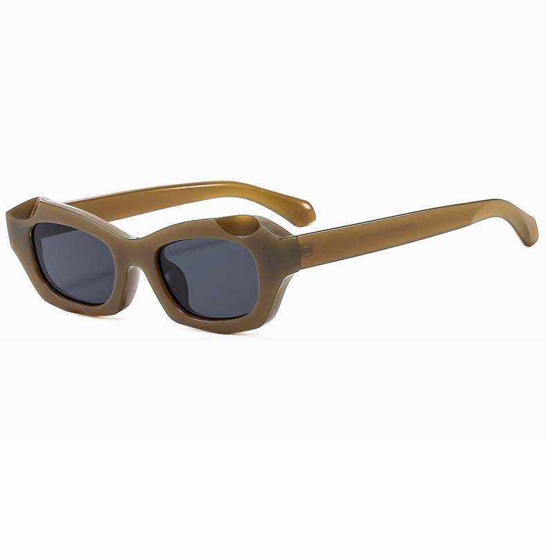 Men's Sunglasses Trendy Sunglasses Fashion INS Cat Eye Sunglasses Personality Catwalk Wear Glasses Wholesale_viptrois.com