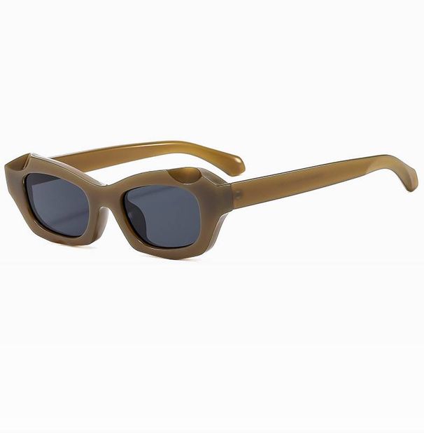 Men's Sunglasses Trendy Sunglasses Fashion INS Cat Eye Sunglasses Personality Catwalk Wear Glasses Wholesale_viptrois.com