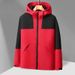 Men's Heavy Fleece Jacket – Waterproof Windproof Work Coat With Custom Embroidery (XL-5XL, PU 5000mm, Winter-Ready)_viptrois.com
