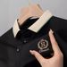Men's Clothing Summer Men's Short Sleeved T Shirt High End Embroidered Polo Shirt Original Heavyweight Half Sleeved Top For Men_viptrois.com