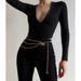 Metal Style Butterfly Multi-layer Tassel Waist Chain, Feminine Temperament Waist Chain, Fashionable Dress Accessories_viptrois.com