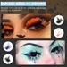 False Eyelashes Extended Suit Hair Alone Diy Halloween Eyelashes_viptrois.com