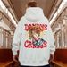 Loom Loom Autumn Winter European American Retro Fleece Lined Thickened Hooded Men's Trendy Brand Fat Man Plus Size Hip Hop_viptrois.com