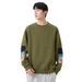 Korean Version New Plus Size Hoodie Men's Spring And Autumn Long Sleeved Loose Fashion Brand Pullover, Bottom Layer 59C_viptrois.com