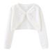 Spring New Style Heavy Crochet V Neck Children's Sweater Shawl Coat Thin Wholesale Pure Cotton Girls Knitted Cardigan_viptrois.com