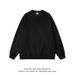 Suede Spring And Autumn New Sweater Men's American Retro Fashion Solid Color Crew Neck Long Sleeve Top Men's Youth Bottom Shirt_viptrois.com