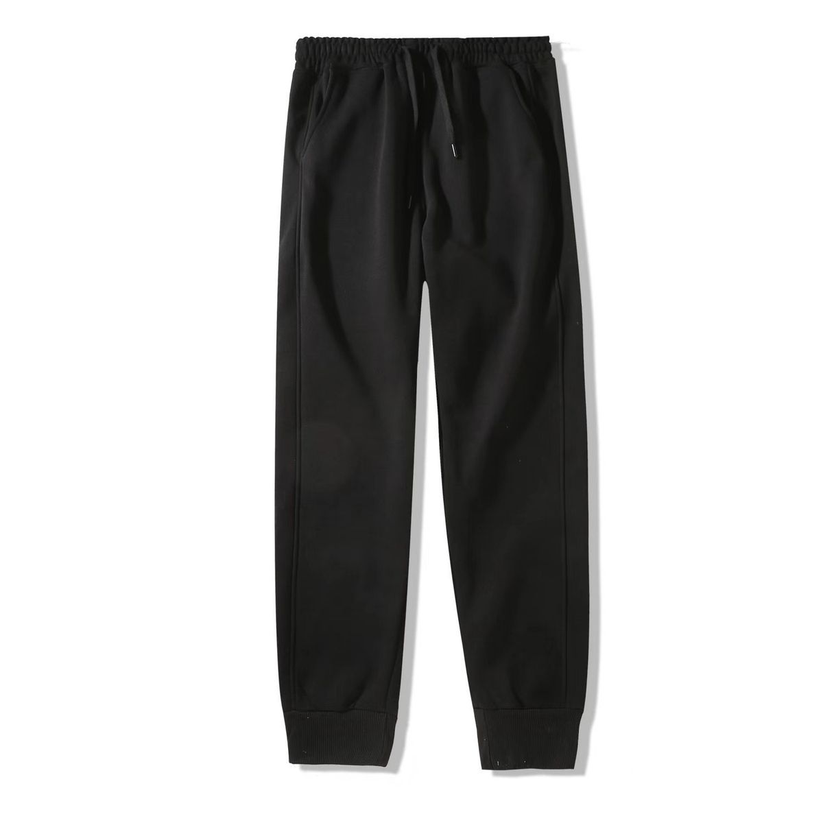 Men's Clothing Casual Sweatpants Men's Spring And Autumn Loose Leggings Autumn Drawstring Stretch Knitted Sports Pants Trendy Men's Trousers_viptrois.com