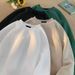 Pure Pure Autumn Winter Sweatshirt New Jacquard Crew Neck Sweater Jacket Fashion Loose Pullover High-Quality Men's_viptrois.com