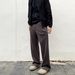 Men's Clothing Autumn And Winter Soft Sticky Patchwork Deconstruction Straight Wide Leg Autumn And Winter Sweatpants_viptrois.com