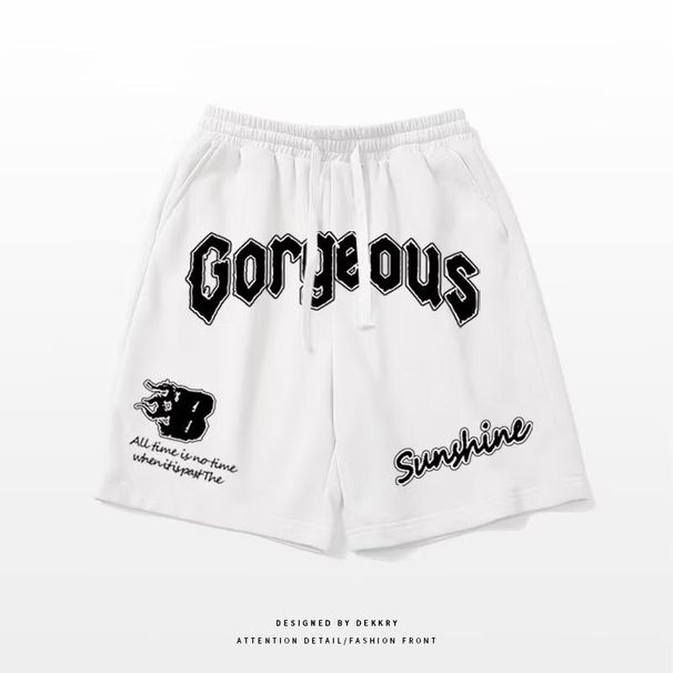 Men's Clothing Basketball Shorts Men's Summer Street Hip Hop Sports Student Casual Shorts_viptrois.com