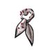 New original design retro Korean small silk scarf for women all match spring and autumn love multifunctional hairband decorative scarf_viptrois.com