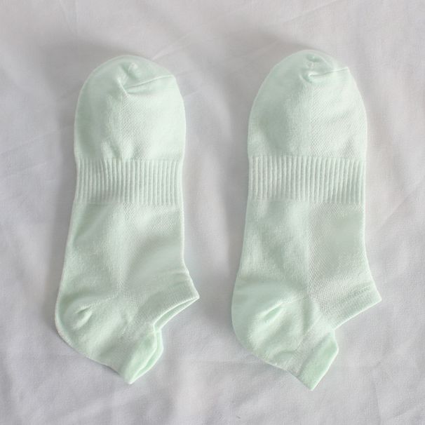 Sports socks Breathable mesh running socks Women's summer color thin boat socks low top shallow cut women's socks_viptrois.com