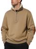 European And American Cross-Border New Rero Sand Collar Half-Zip Men's Long Sleeve Casual Spors_viptrois.com