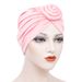 New Milk Silk Donut Hat Ball Hat Ladies Knotted Flower Hat Pullover Hat_viptrois.com