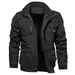 BOY BOY Cross-Border Supply Coat Hooded Multi-Pocket Cotton Workwear Tough Guy Jacket Men's Retro Fleece-Lined_viptrois.com