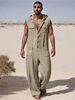 Men's Clothing Casual Jumpsuit_viptrois.com