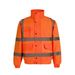 Men's Clothing Workwear Jacket Spot Construction Site Labor Protection Reflective Clothing Autumn And Winter Thick Warm Waterproof Reflective Jacket_viptrois.com