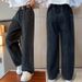Children's Pants Girls Jeans Spring And Autumn Style Girls Big Children Wide Leg Pants Children's Spring Straight Pants Korean Style Trend_viptrois.com