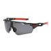 Half Frame Sports Sunglasses Hollow Irregular Lenses Cycling Windproof UV PC Sunglasses_viptrois.com