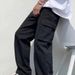 Men's Clothing Cotton White Loose Multi Pocket Functional Style Casual Work Pants_viptrois.com