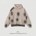 Men's Clothing Autumn And Winter 380g National Trend Spray Dyed Hooded Sweatshirt High Street Trend Oversize Loose Hoodie_viptrois.com