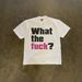 Heavyweight Pure Cotton Oversized T-Shirt Loose Short-Sleeved Y2K English Print For Couples And Men 250g_viptrois.com