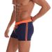 Men's Clothing New Men's Swimming Trunks Comfortable Breathable Sports Nylon Plain Boxer Briefs Fashionable Lace Up Swimming Trunks_viptrois.com