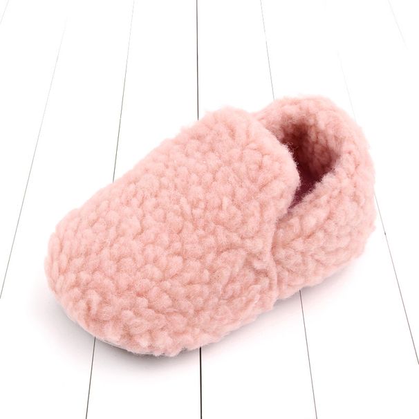 Autumn and winter baby toddler shoes fleece-lined soft rubber sole non-slip baby shoes cotton shoes baby shoes wholesale 2706_viptrois.com